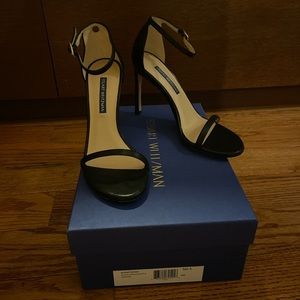 stuart weitzman nudistsong black nappa leather